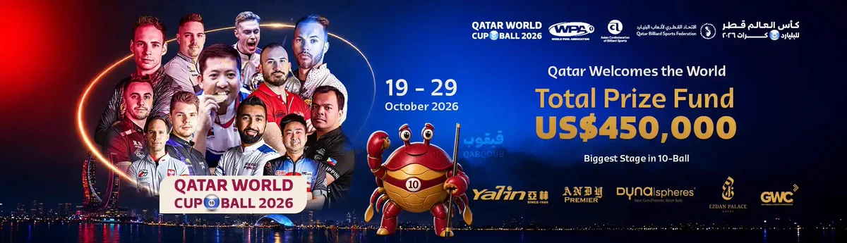 UAE National Team Competes at the Qatar World Cup 10-Ball 2026